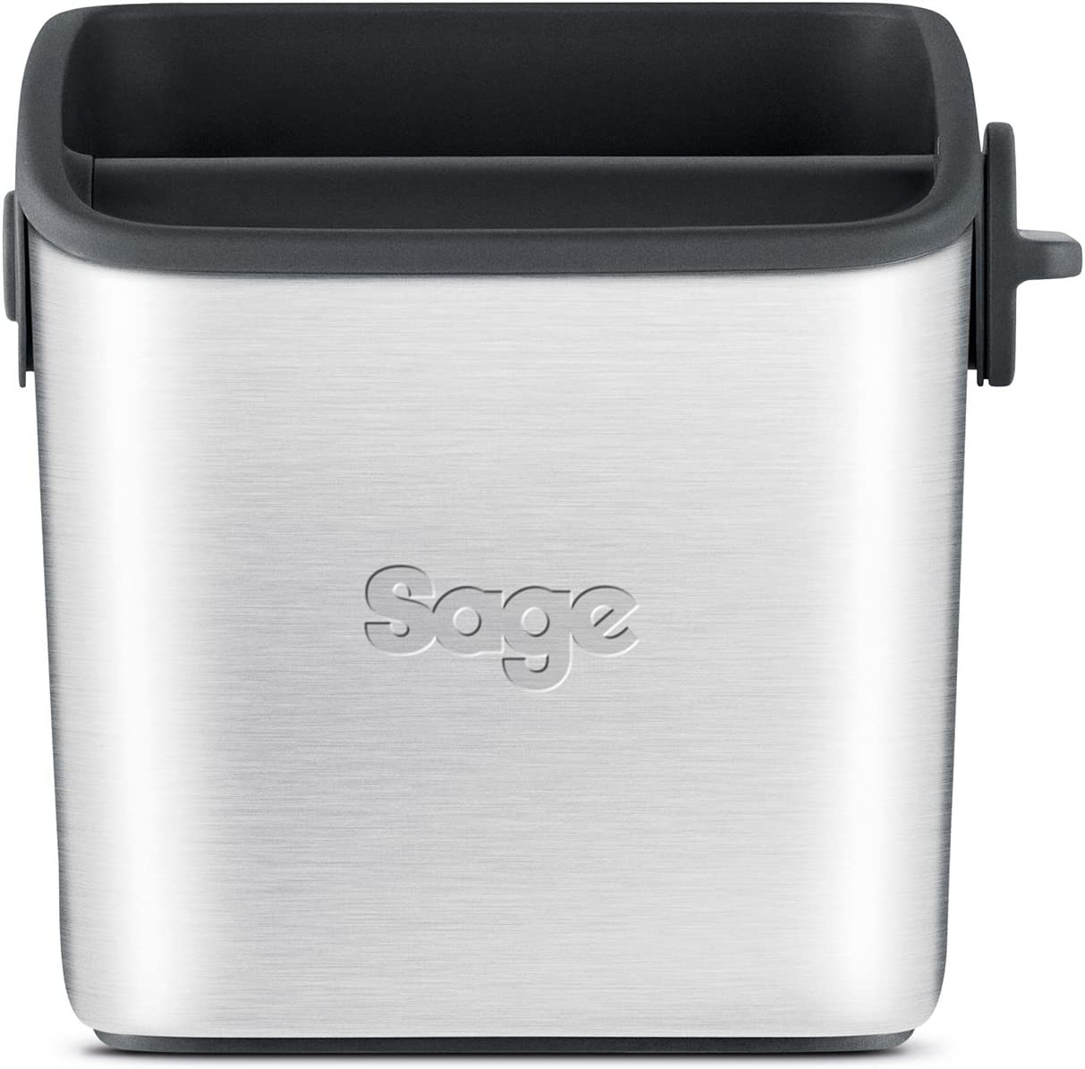 Sage BES100GBUK the Knock Box Mini Coffee Grind Bin, Silver – Basil Knipe  Electrics