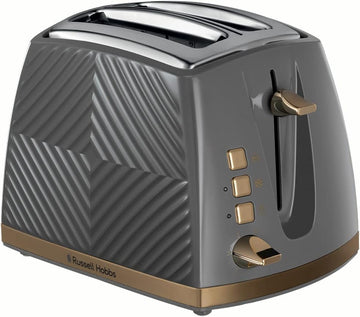 Russell Hobbs 26392 Groove 2 Slice Toaster - Grey