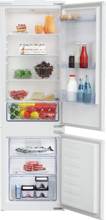 Beko BCSM473 Integrated 70/30 Fridge Freezer - Sliding door installation