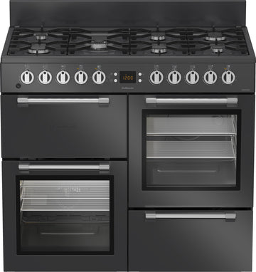 Leisure CK100F232K 100cm Dual Fuel Range Cooker - Black