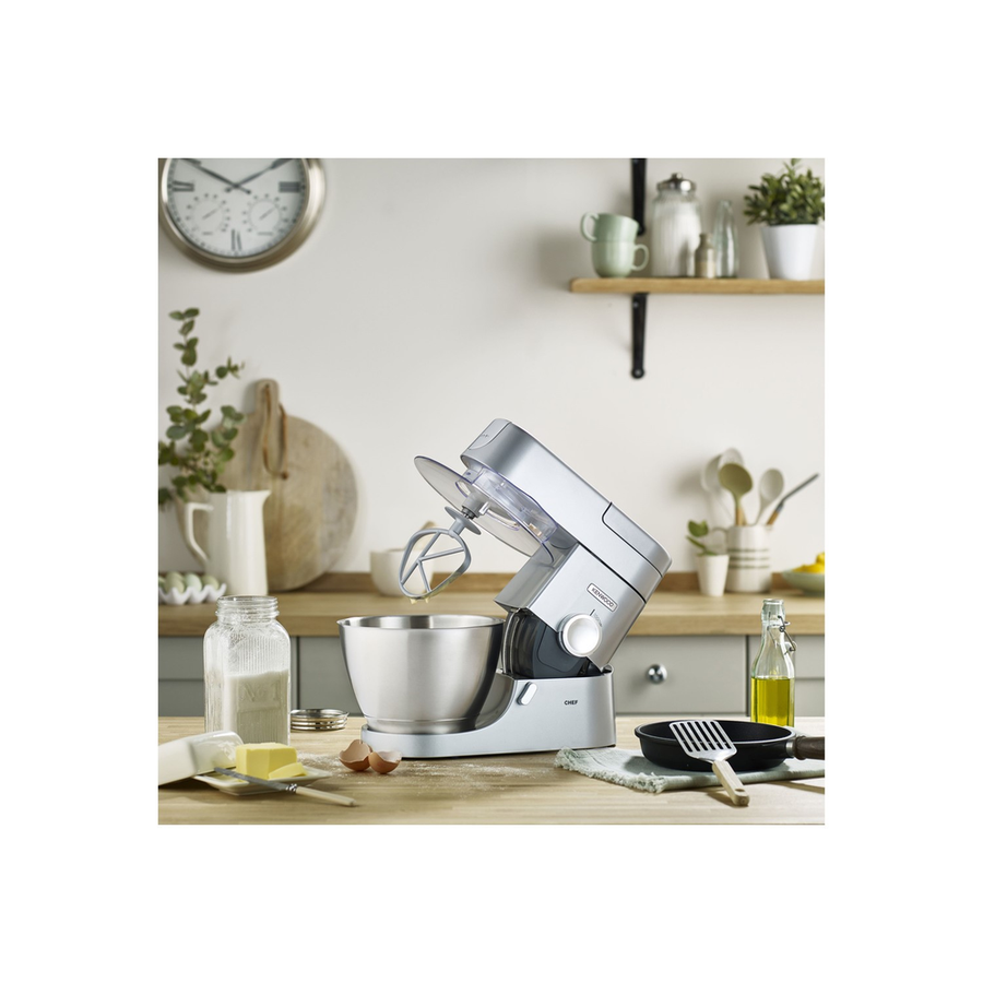 Kenwood Chef KVC3100S 1000W Stand Mixer with 4.6 Litre Bowl - Silver